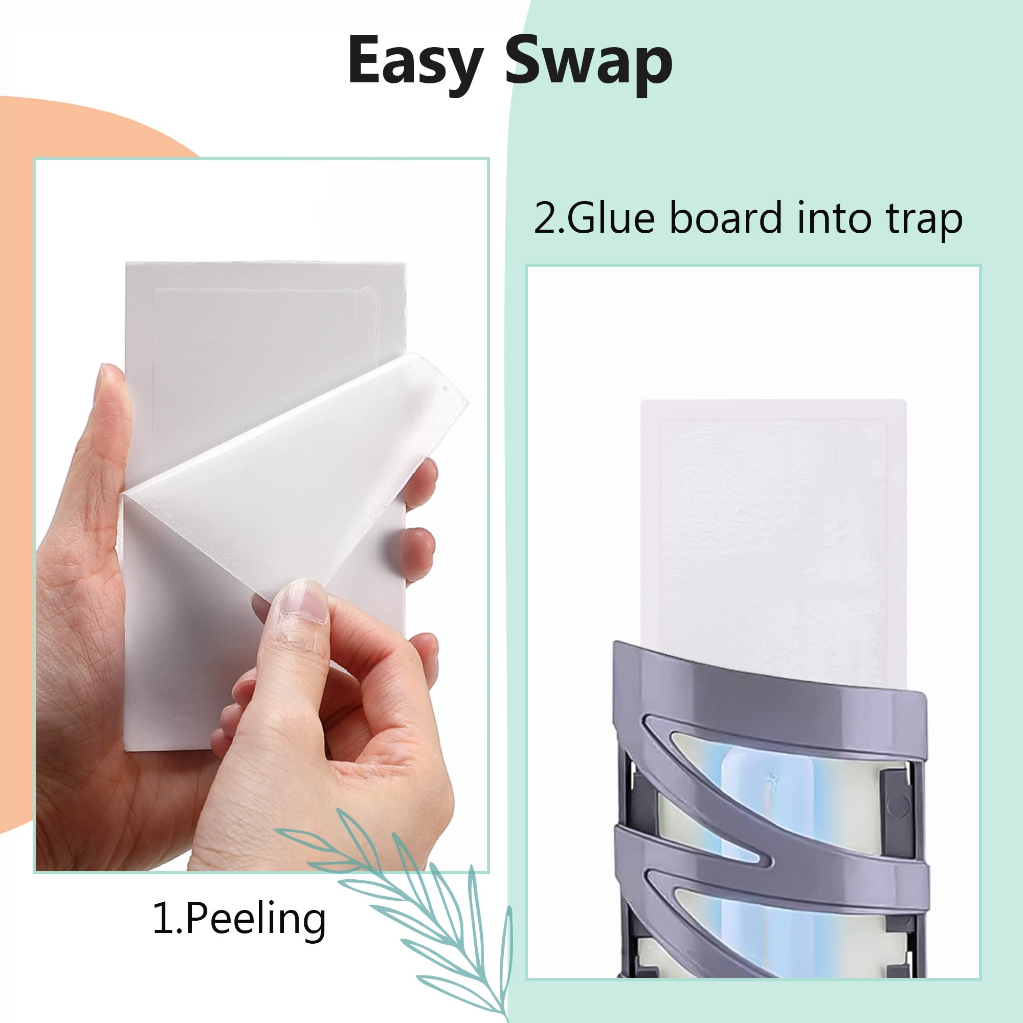 Qualirey 30-piece glue refill pack for versatile indoor pest control.