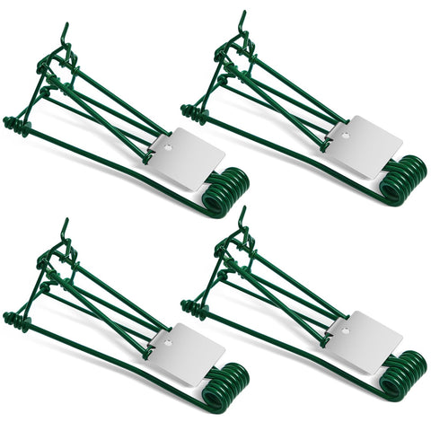 Qualirey 4pc outdoor gopher trap set for lawn protection and easy management.
