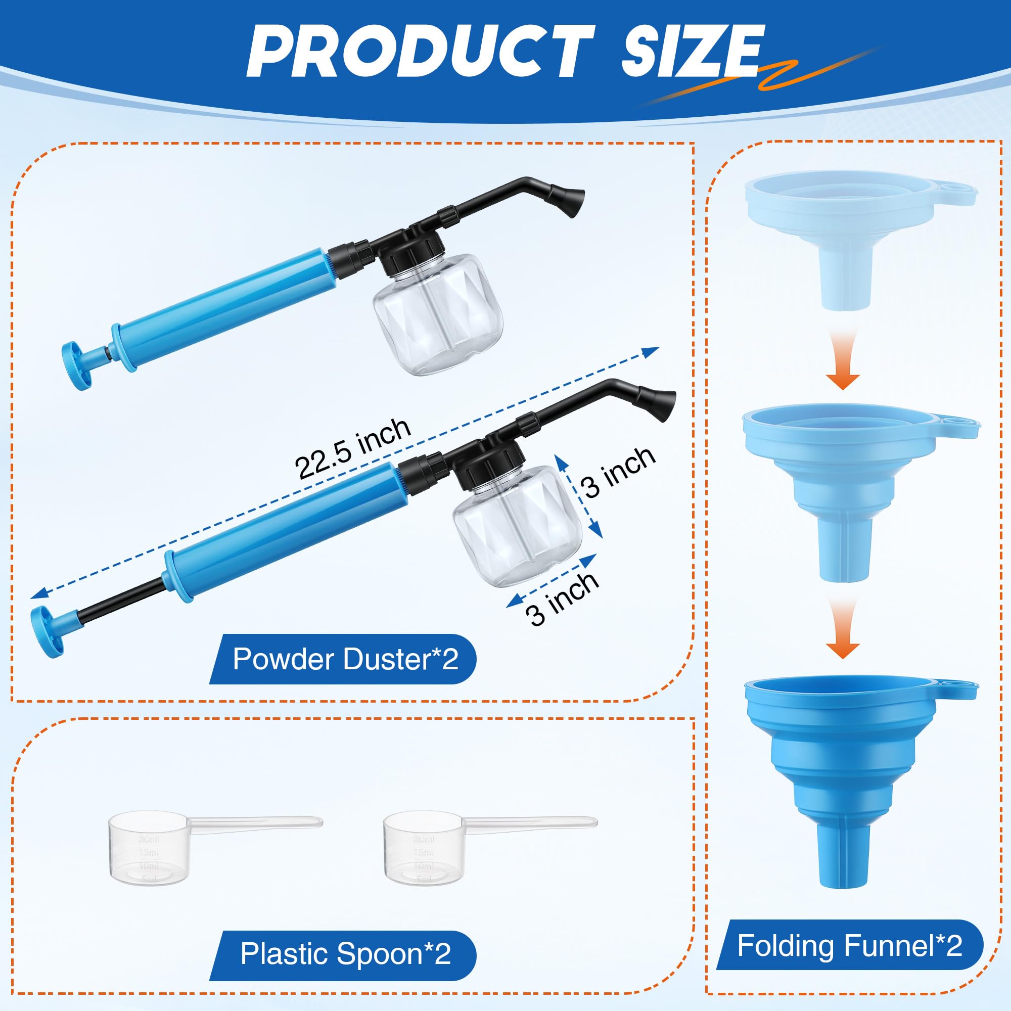 Qualirey air gun spray design enables smooth, clog-free powder flow.