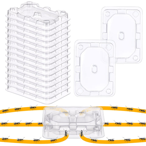 Qualirey ant bait station with clear shell and six entrances for faster access.