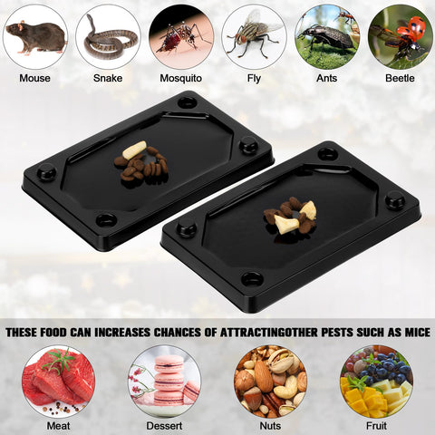 Qualirey baited traps ready to use help catch household pests