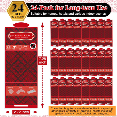 Qualirey 24-pack packaging indicates long-term monitoring across rooms.