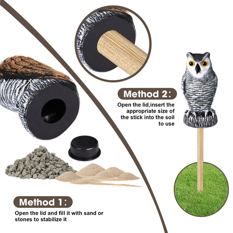 Qualirey bird deterrent helps keep crops safe while enhancing garden appeal
