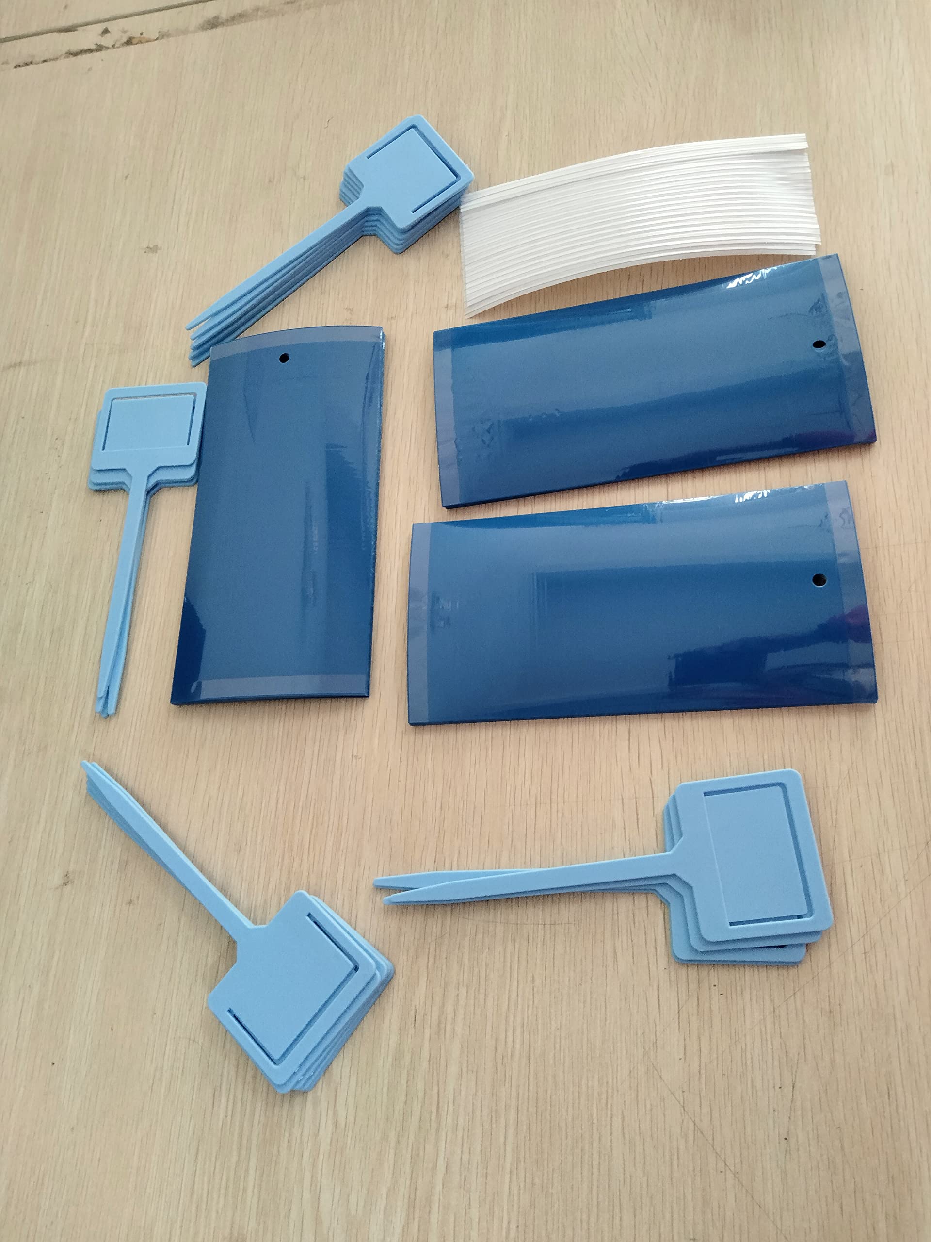 Qualirey blue trap kit full set displayed for quick installation