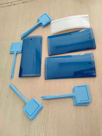 Qualirey blue trap kit full set displayed for quick installation
