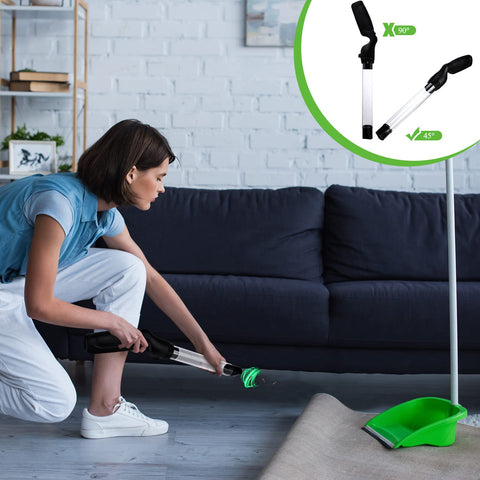 Suitable for indoor and outdoor spaces and quick cleanup.