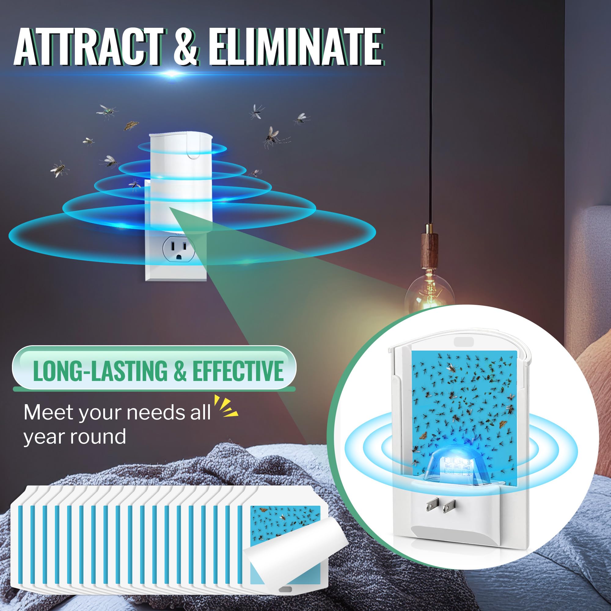 Qualirey compact refill pack indicating long lasting pest control