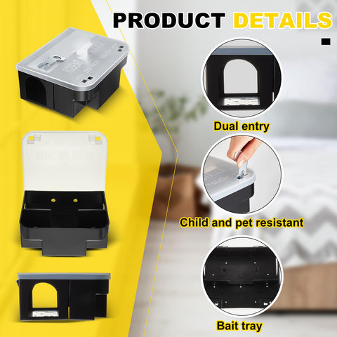 Compact universal size fits both indoor and outdoor spaces.