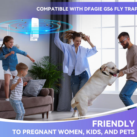 Qualirey DFAGIE GS6 trap refill compatible for indoor use