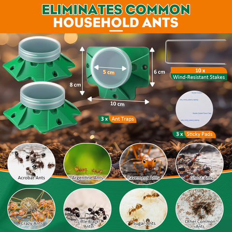 Dustproof lid protects bait from sun and rain for longer effectiveness.