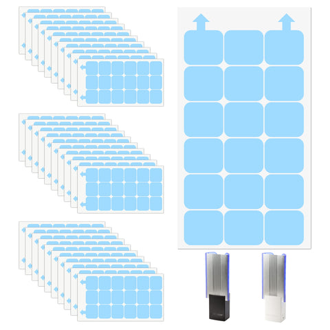 Qualirey glue card refill for Dynatrap DT3009 with sticky surface to trap insects.
