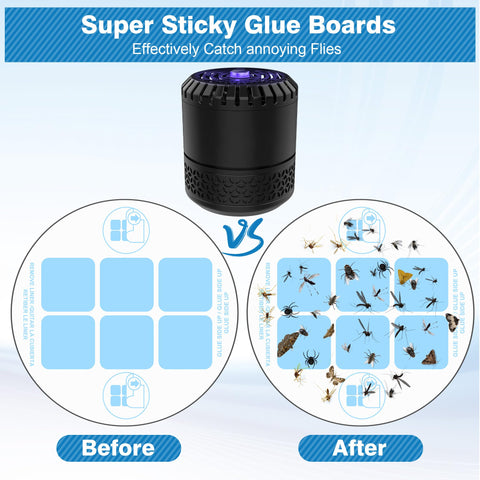 Qualirey glue card shows strong stickiness for mosquitoes and pests.