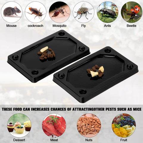 Qualirey glue trap placed in cabinet targeting indoor pests discreetly