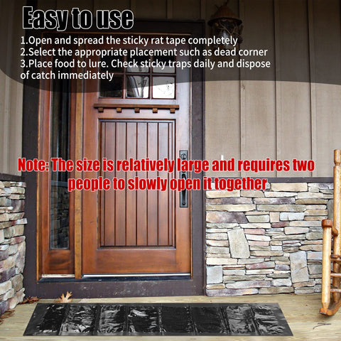 Qualirey sticky pest mats designed for robust use.