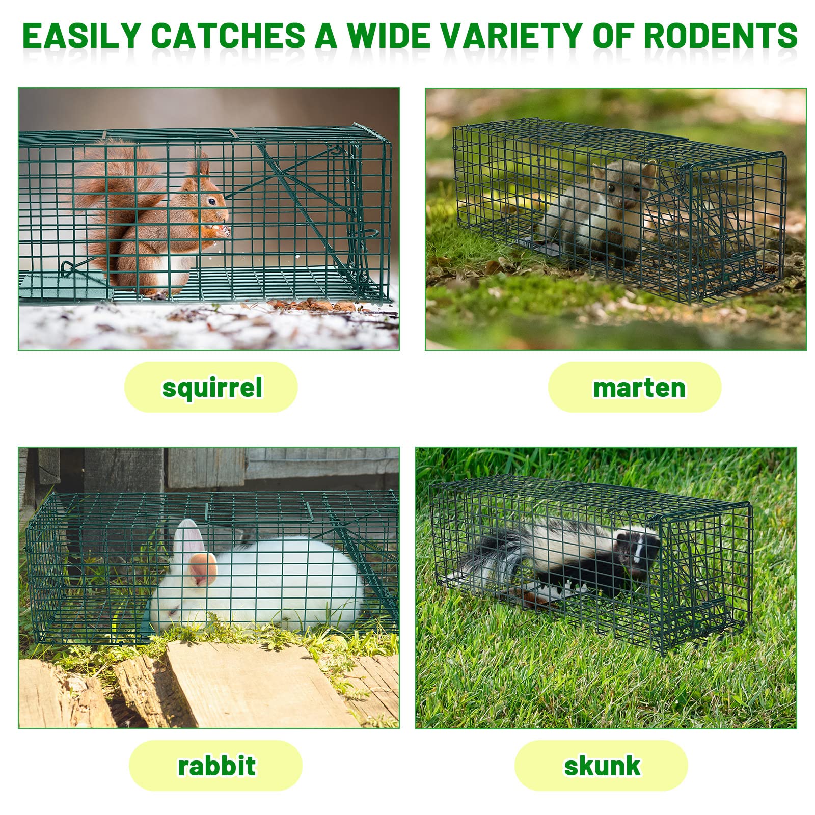 Suitable for indoor and outdoor use with small animals.