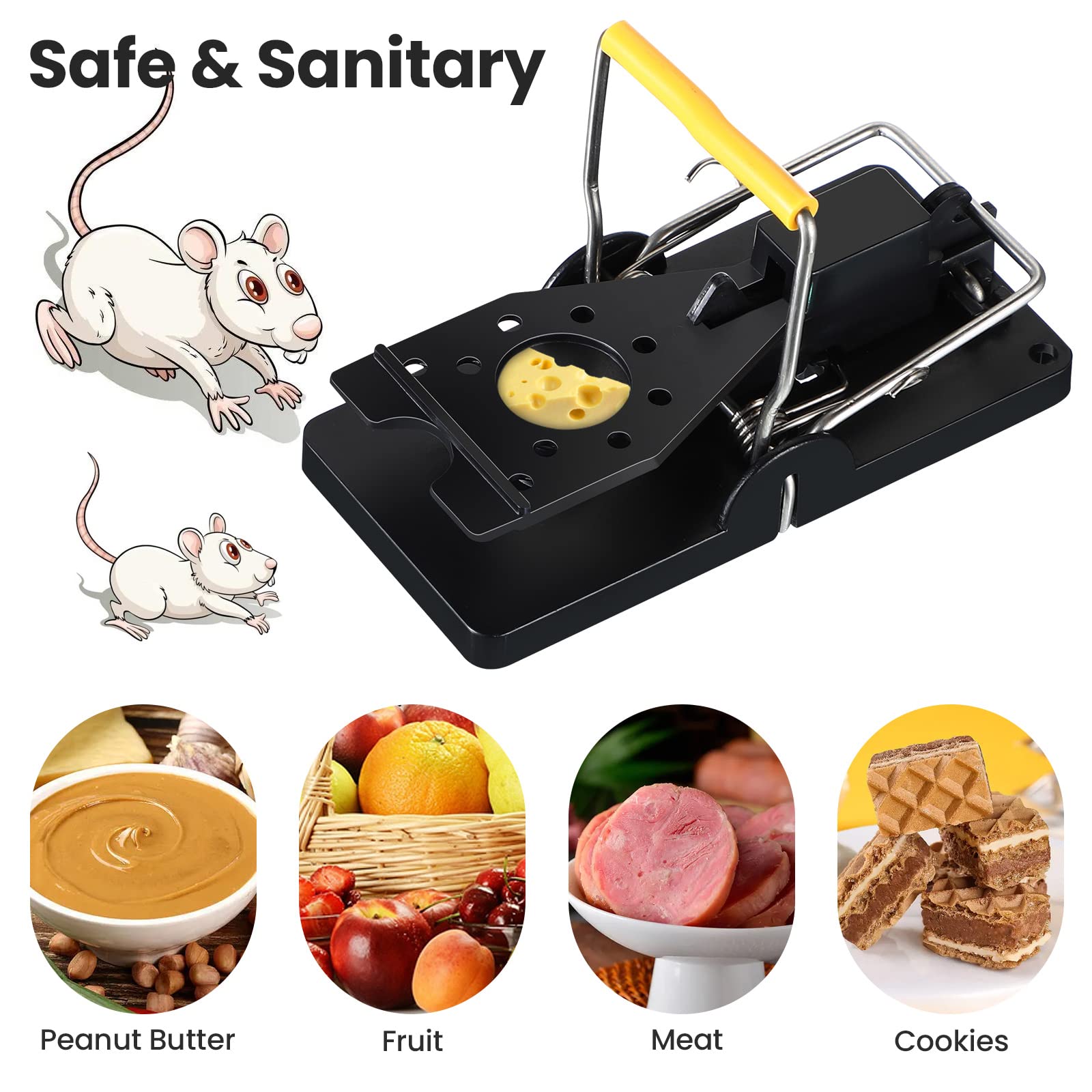 Qualirey indoor outdoor use trap suitable for kitchen, garden, and warehouse