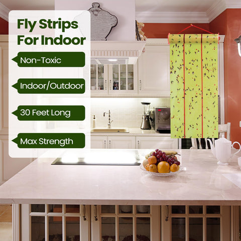 Qualirey kid- and pet-friendly design reduces mess while trapping insects.