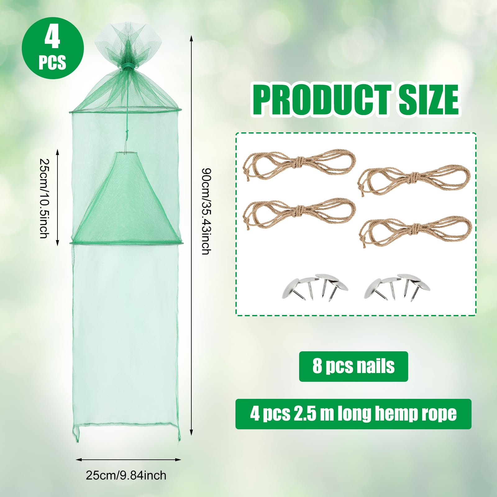 Qualirey lanternfly trap closeup polyester: reusable and weather resistant.
