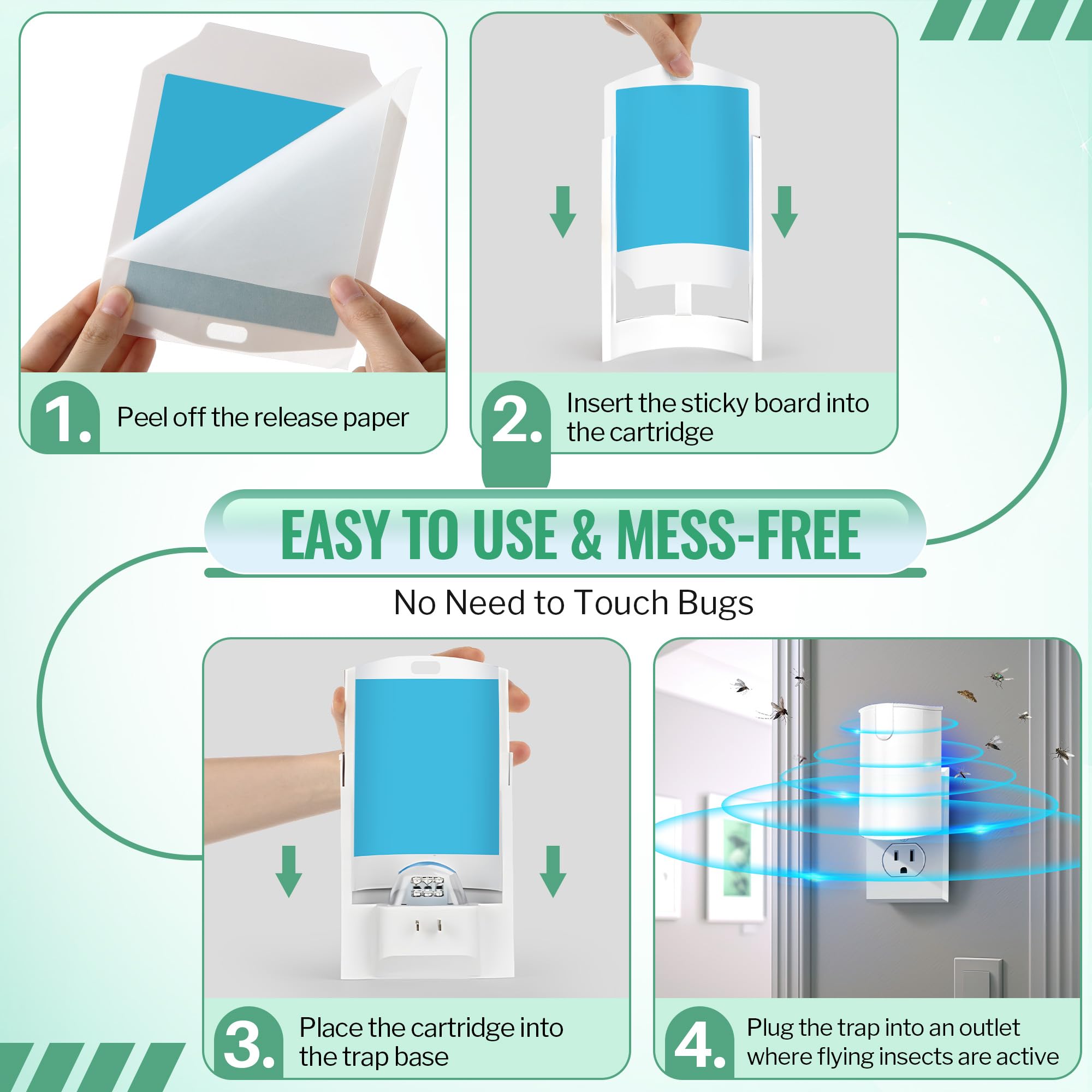 Qualirey non-toxic adhesive refill safe for homes and pets