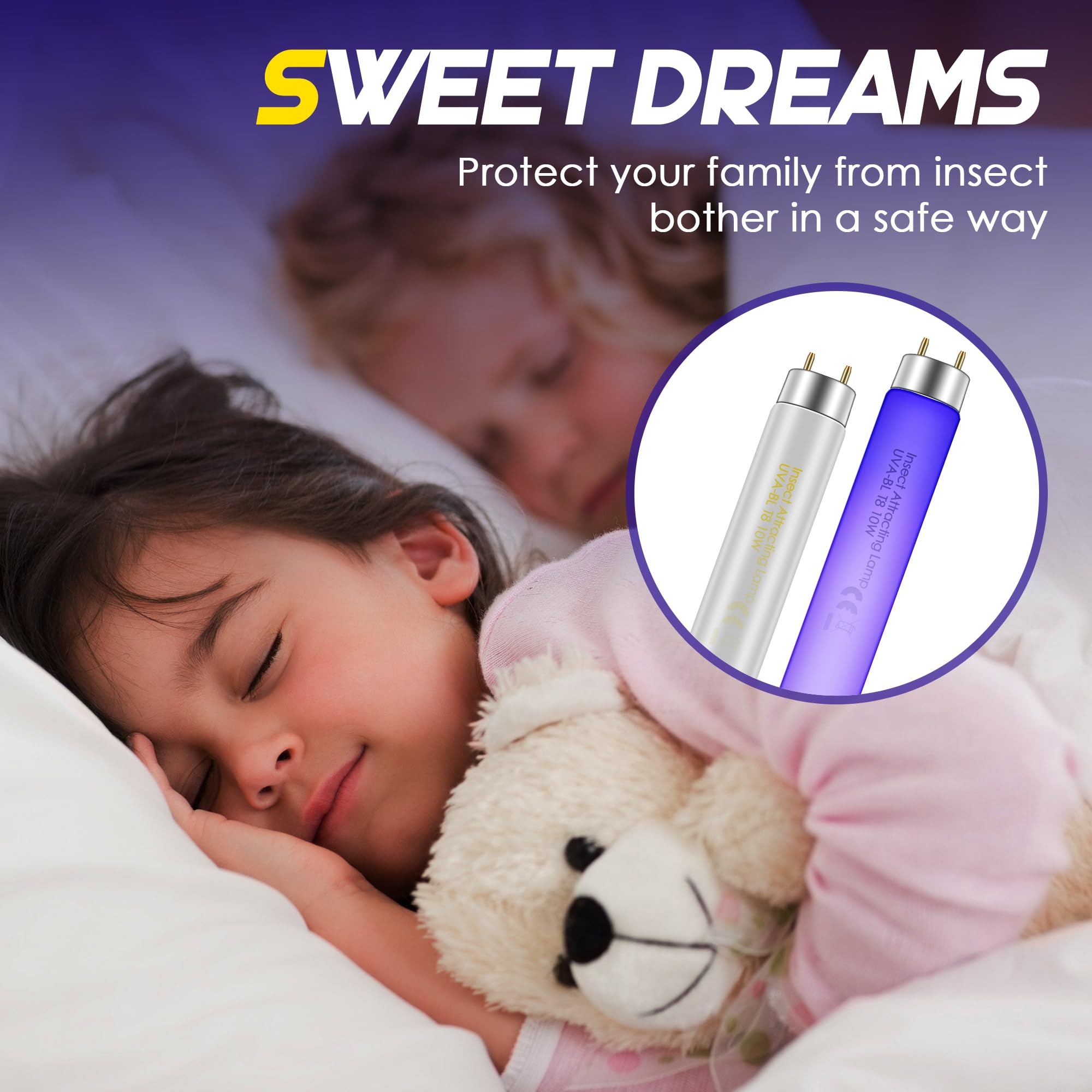 Qualirey replacement bulb is easy to install and replace