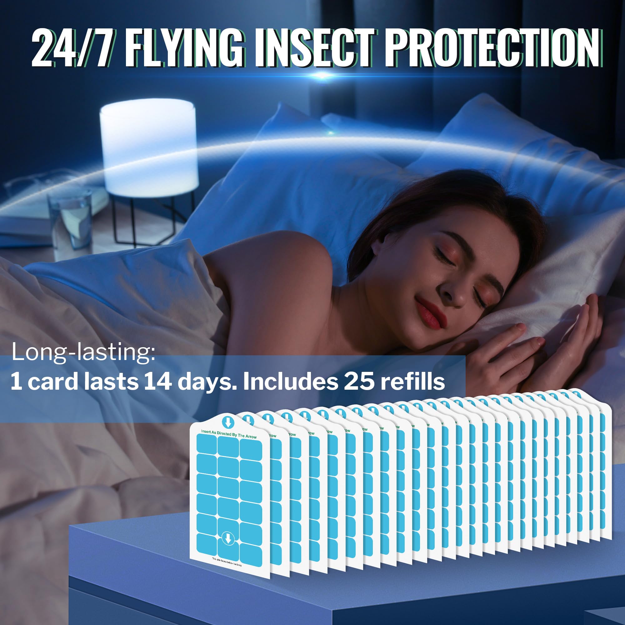 Qualirey clear adhesive traps insects without messy cleanup.