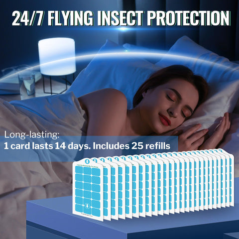 Qualirey clear adhesive traps insects without messy cleanup.