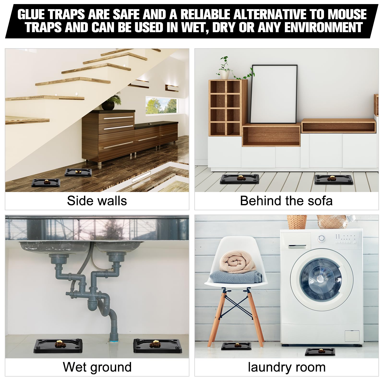 Qualirey plastic glue board durability supports long-term pest management