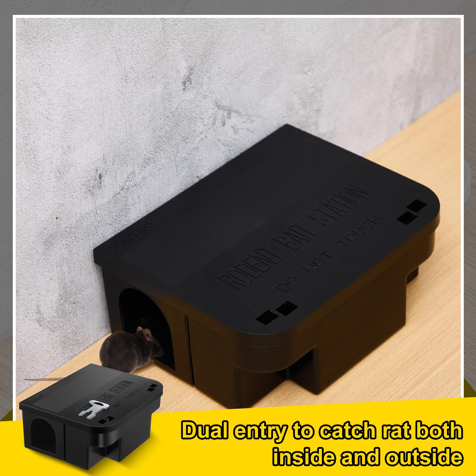 Qualirey durable PP plastic and stainless steel construction lasts longer.