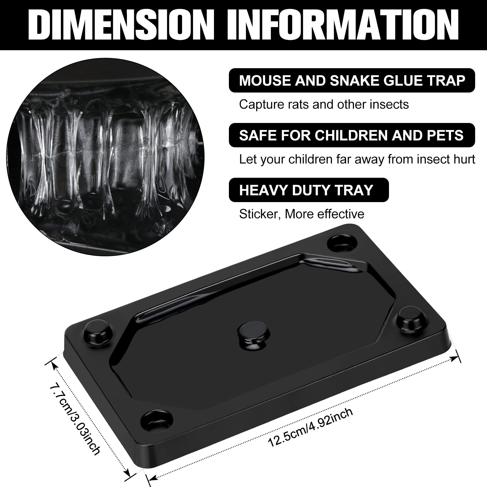 Qualirey ready-to-use glue trap demonstrating quick setup