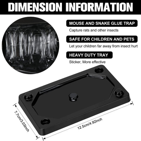Qualirey ready-to-use glue trap demonstrating quick setup