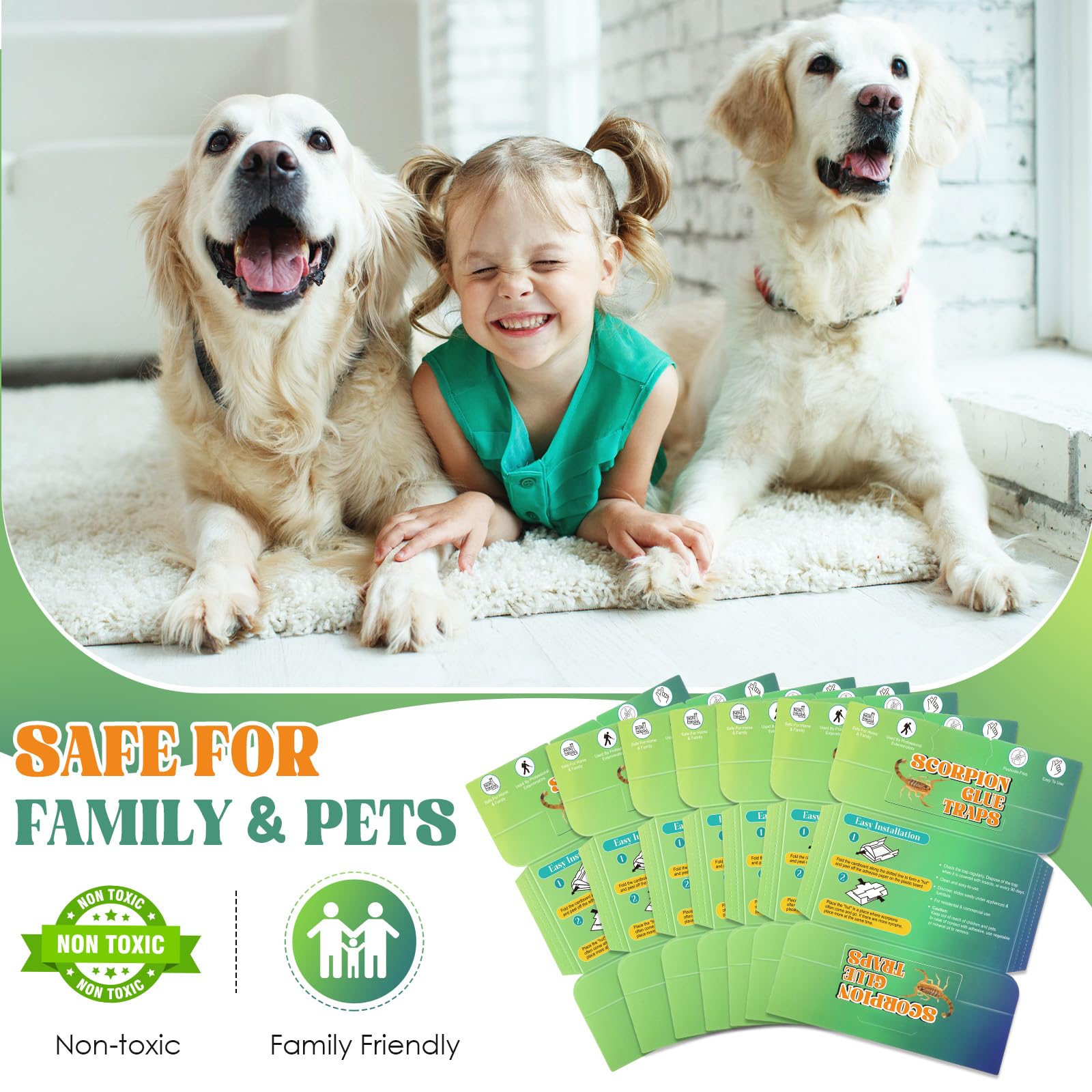 Ready-to-use, non-toxic pest control for commercial spaces and homes.
