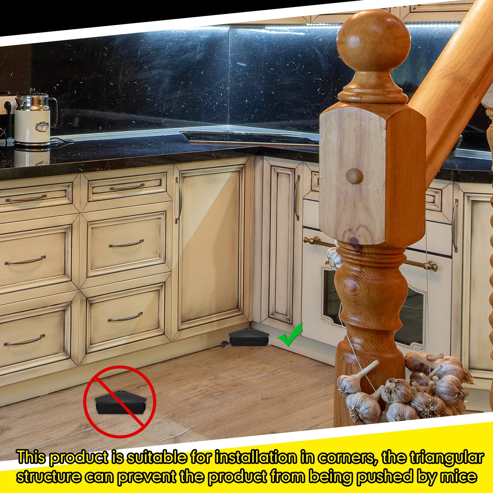 Qualirey safety design helps protect children and pets.