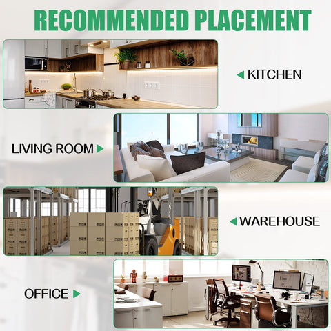 Qualirey trap shapes fit narrow spaces like behind appliances.