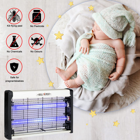 Qualirey safety mesh screen protects children and pets during operation