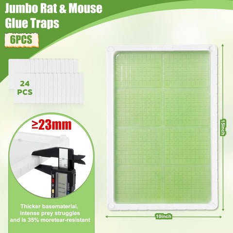 Qualirey snake trap with double-sided adhesive securely anchors pests
