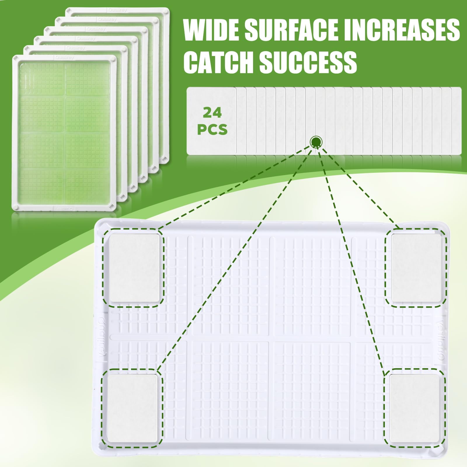 Qualirey trap works indoors and outdoors for versatile pest control