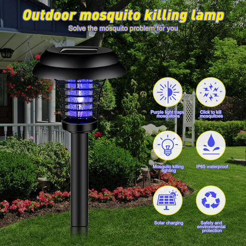 Qualirey solar bug zapper safety net keeps fingers safe.