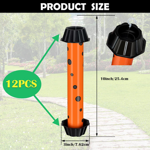 Qualirey sticky fly trap with hanging hook for easy outdoor placement.