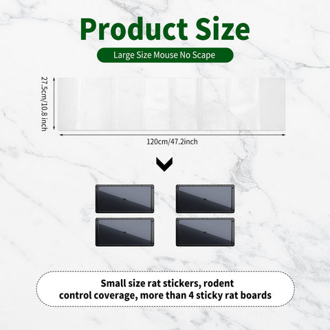 Qualirey sticky-trap adhesion closeup demonstrates large surface area