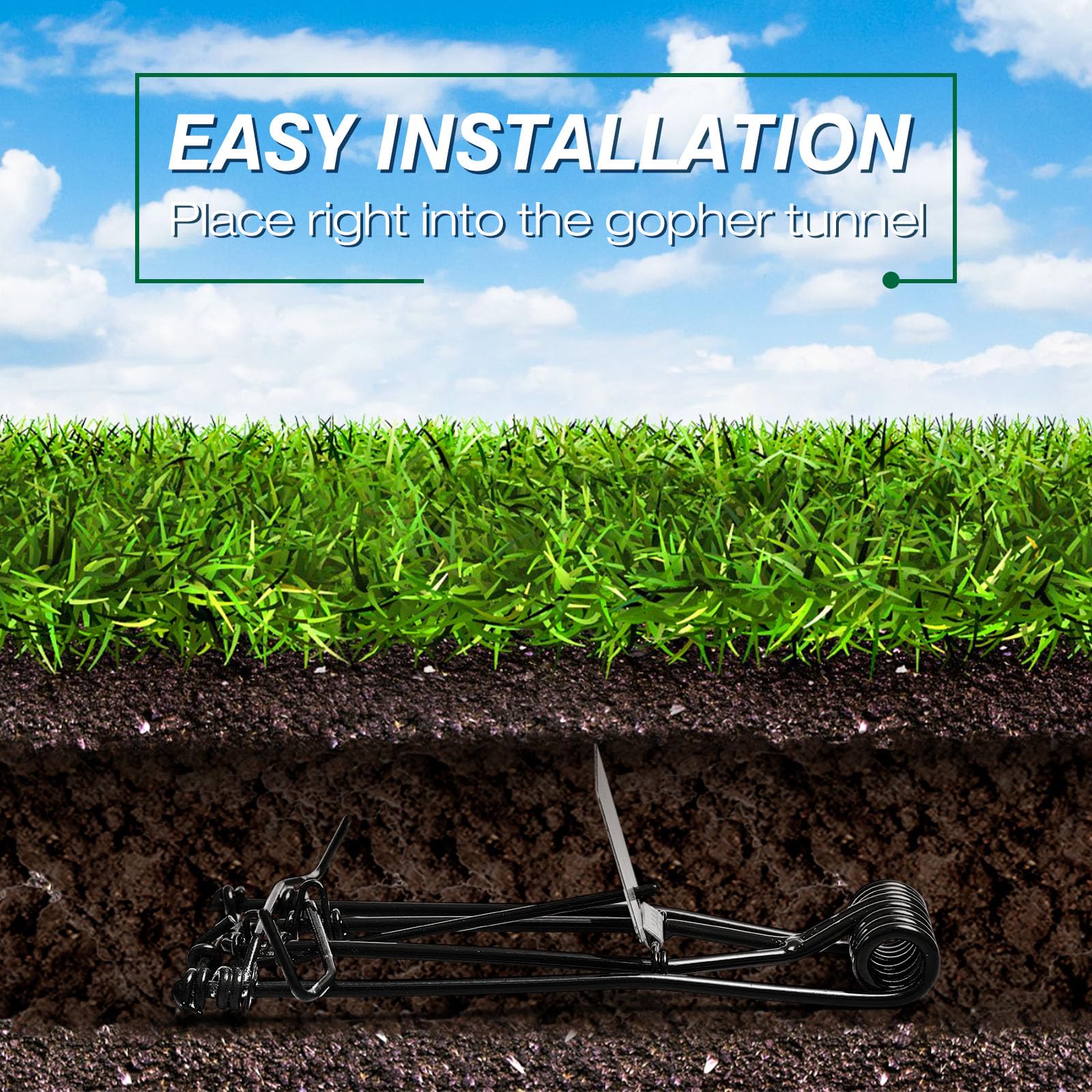 Qualirey sturdy stainless steel construction resists deformation and rust.
