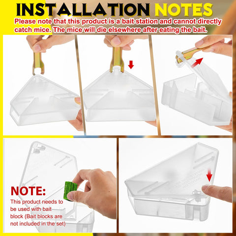 Qualirey triangle mouse station side view highlighting compact corner-friendly design