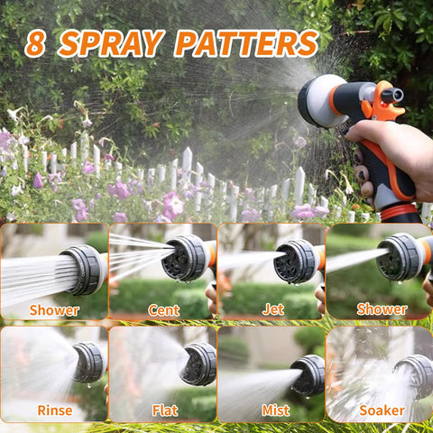 Ergonomic handle with soft-TPR grip reduces hand fatigue during use.