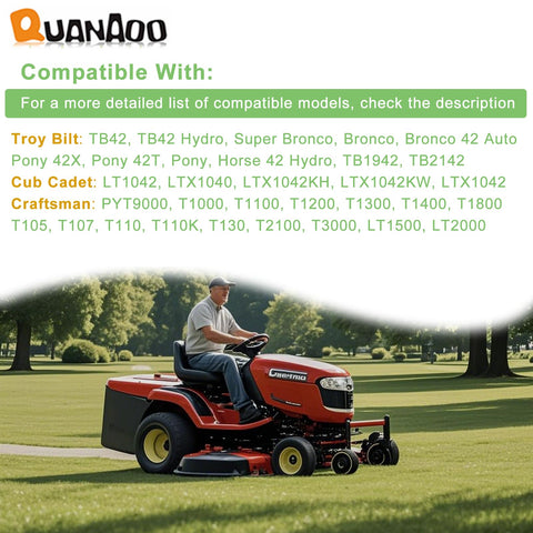 Quanaoo 954-04060C compatibility highlight for Troy-Bilt and Cub Cadet fits