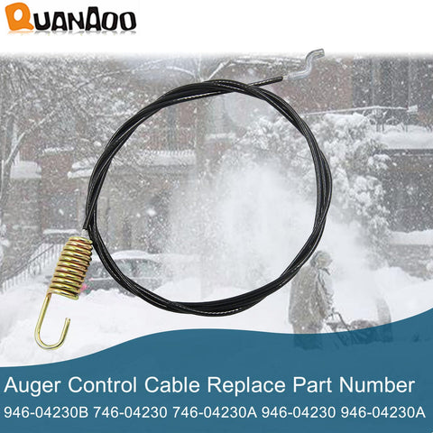 Quanaoo cable packaging highlighting durable construction for long-lasting snow removal