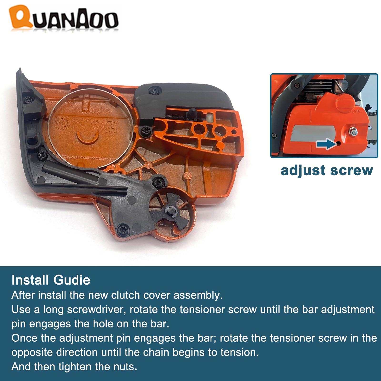 Quanaoo chain brake component integration for safer stopping