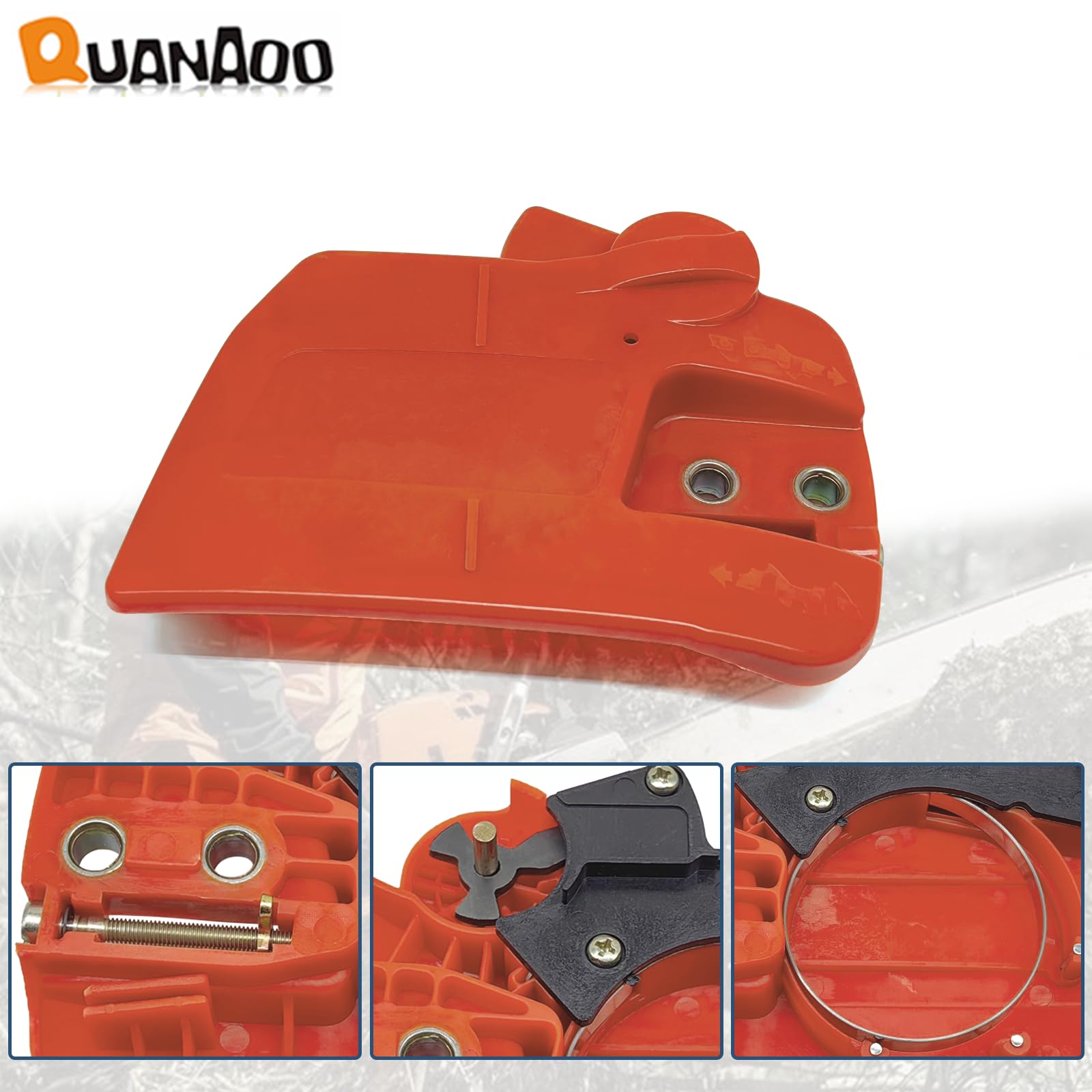 Quanaoo clutch cover assembly for Husqvarna 236e, durable parts for long service