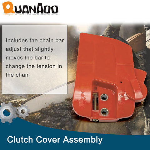Quanaoo clutch cover assembly for Husqvarna 240, safe stop and enhanced control