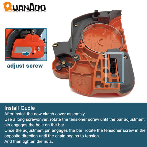 Quanaoo clutch sprocket cover replacement maintains clutch drum integrity
