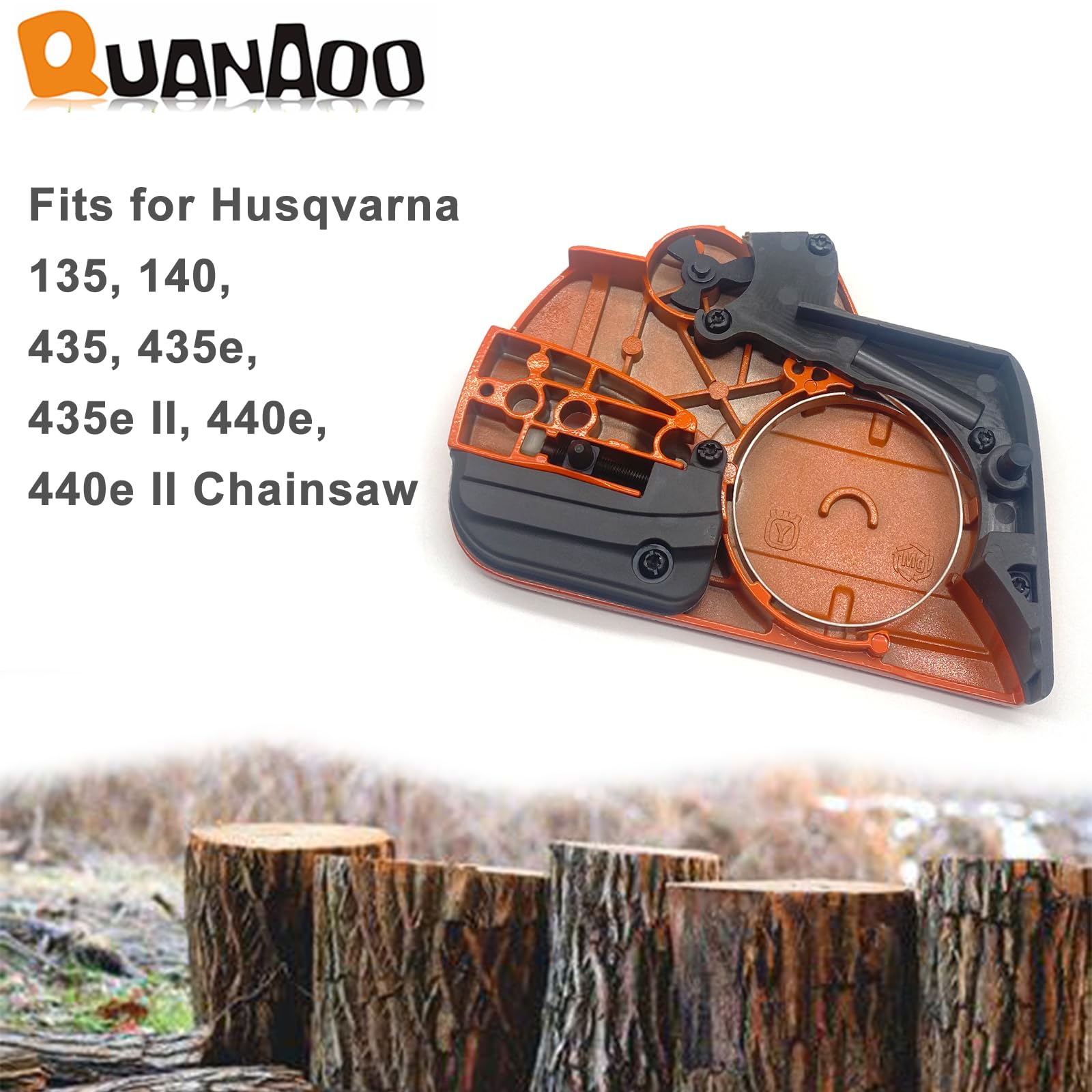Quanaoo Husqvarna 140 clutch cover helps maintain proper chain tension