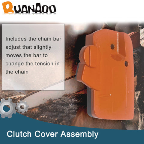Quanaoo Husqvarna 435e clutch cover assembly for quick maintenance access